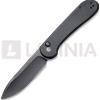 CIVIVI Coltello pieghevole CIVIVI Button Lock Elementum, nero