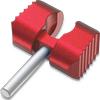 Flytanium Aluminum Ball Cage Lock for Spyderco Manix 2 Knife Red