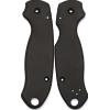 Flytanium Classic Titanium Scales for Spyderco Para 3 - Black
