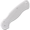 Flytanium Injection Molded Scales - Spyderco Paramilitary 2 - Clear