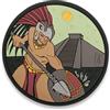 Maxpedition Toppa patch Maxpedition Aztec Warrior, full color