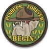 Maxpedition Toppa patch Maxpedition Devil Dog, arid