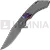 Olamic Cutlery Coltello pieghevole Olamic Cutlery Wayfarer 247 Bowie, Titanium/Timascus, Stonewashed