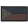 Maxpedition Toppa patch Maxpedition Philippines Flag 3" x 1.6", stealth
