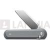 The James Brand Coltello pieghevole The James Brand The Wells - Raw Aluminum / Stainless / Aluminum / Straight