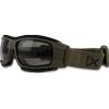 Wiley X Lynx Goggle Grey And Clear Lens Frame OD GREEN