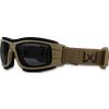 Wiley X Lynx Goggle Grey And Clear Lens Frame TAN