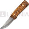 Roselli Hunting knife, dark, full tang with firesteel
