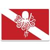 Prometheus Design Werx Dive Flag v2 Sticker