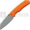 MK Knives & Tools Coltello MK Knives & Tools Flin Expedition Orange G-10 & Black Liners
