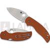 Spyderco Coltello pieghevole Spyderco Sage 5 Burnt Orange G-10 CPM REX 121