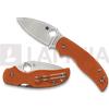 Spyderco Coltello pieghevole Spyderco Sage 5 Burnt Orange Lgwt CPM REX121