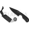 Spyderco Coltello da collo Spyderco Subway Bowie Black Blade