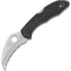 Spyderco Coltello pieghevole Spyderco Tasman Salt 2, spyderedge, nero