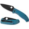 Spyderco Coltello pieghevole Spyderco Tenacious Blue Ti, nero