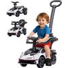Lamborghini Macchinina Bambini 2 in 1 86.5x40x89.5 cm Bianco Auto per Bambini