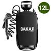 BAKAJI Doccia Multifunzione da Esterno 12L Portatile Tracolla Innaffiatoio Irrigatore