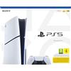 Sony PS5 Slim Edizione Blu-Ray disco 1TB Console - Bianco