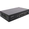 InLine Switch Di Rete Gigabit PoE+ InLine 5 Porte 4x 1xSFP 1Gb/s Desktop Metal - Acces