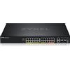 Zyxel Zyxel XGS2220 Series XGS2220-30HP - Switch - accesso GbE L3 a 24 porte, NebulaFLEX Cloud, con 6 uplink 10 G - gestito - 16 x 10/100/1000 (PoE+) + 8 x 10/100/1000 (PoE++) + 2 x 1/2.5/5/10 (PoE++) + 4 x 10 Gigabit SFP+ - desktop, montabile su rack - …