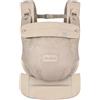 Cybex Gold Amya Marsupio Ergonomico in Mesh Traspirante, 4 Posizioni - dalla Nascita a 3 Anni - Almond Beige