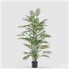 Enzo De Gasperi EDG Enzo De Gasperi Pianta Artificiale Palma Areca con Vaso H183 Cm