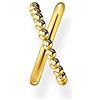 Thomas Sabo Ear cuff da donna con palline in oro doppio, argento sterling 925