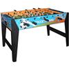 Garlando F-Zero Soccer Game - Calcio Balilla Indoor con Aste Rientranti Ø13 mm