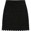 iBLUES - Gonna Corta ad A in Tweed Nero