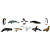 Safari animali giocattolo antartici 3-5 cm 10 pezzi