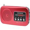 Orava Ricevitore radio portatile ORAVA - rosso