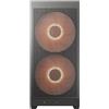 Cougar Case COUGAR Full-Tower MX600 MAX ARGB, nero, case Mid-Tower, PC, nero, compatibile con schede madri ATX, micro ATX, Mini-ITX, con pannello laterale in vetro temperato, multi-funzione