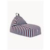Nobodinoz Pouf sacco per bambini Bliss - Rosso, Blu