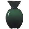 ONLYLUX PALLOTTINO VASO H.20 CM OPALE/VERDE BOSCO OL02354