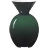ONLYLUX PALLOTTINO VASO H.30 CM OPALE/VERDE BOSCO OL02355