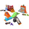 MATTEL - Hot Wheels Skate Arcade Skatepark Set 5+ Anni - Con Fingerboard Firmato Tony Hawk + Scarpine