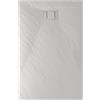 Idralite Piatto Doccia 80x130x2,6 CM Rettangolare Bianco Effetto Pietra mod. Blend