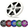 JBL Club Marine 10 10 in / 25 cm Subwoofer Passivo Nautico RGB Barca | 300 W RMS / 900 W picco, 89 dB, 4 Ohm, 25 Hz-500 Hz - free-air o cassa, IPX5 frontale, RGB, griglie bianca e grigia