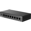 D-Link DES-108/V Switch Fast Ethernet non gestito a 8 porte | 8 porte 10/100 Mbps con installazione Plug and Play, funzionamento senza ventola ed Ethernet a basso consumo
