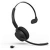 Jabra Evolve3 45 cuffie mono wireless Bluetooth con microfono, USB-C, UC