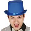 Abiti e Maschere Cappello cilindro alta qualità blu