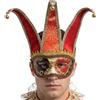 Maschera veneziana, rossa