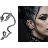 Orecchino Ear Cuff Drago Argento