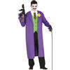 FIESTAS GUIRCA Costume da buffone assassino joker
