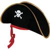 FIESTAS GUIRCA Cappello da Pirata in Velluto Nero