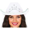 FIESTAS GUIRCA Cappello Cowboy in Feltro bianco