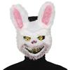 Maschera Coniglio Horror con Pelo