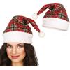 GUIRMA Cappello di Babbo Natale a quadri