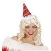 W WIDMANN MILANO Party Fashion Mini cappello babbo natale con finitura