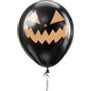 FIESTAS GUIRCA 10 palloncini zucca nera da 30 cm